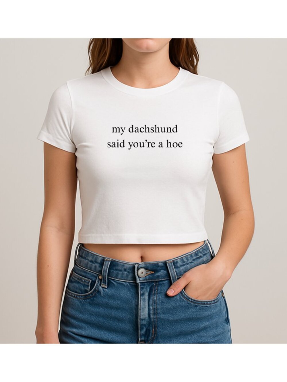 Funny Dachshund Baby Tee
